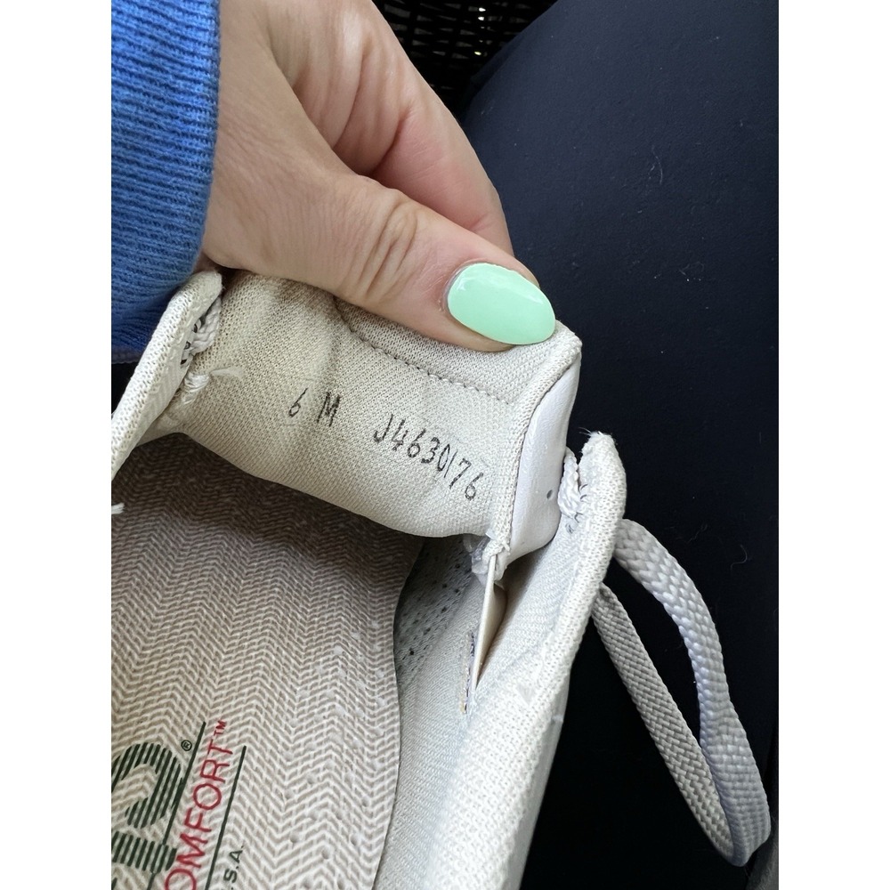 SAS Free Time Comfort Walking Shoe White Sz 6 Beige Tan - Picture 7 of 9